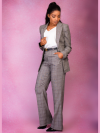 Grey Checked Suit
