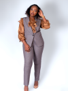 grey suit